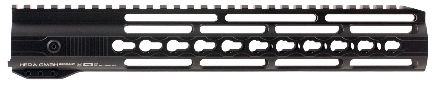 Hera Arms 110506 IRS Handguard 12" Keymod Style Made of Aluminum with Black Anodized for AR-15, M4