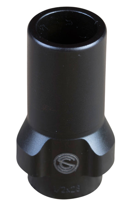 SilencerCo AC2604 3-Lug Muzzle Device 9mm Luger 1/2"-28 tpi