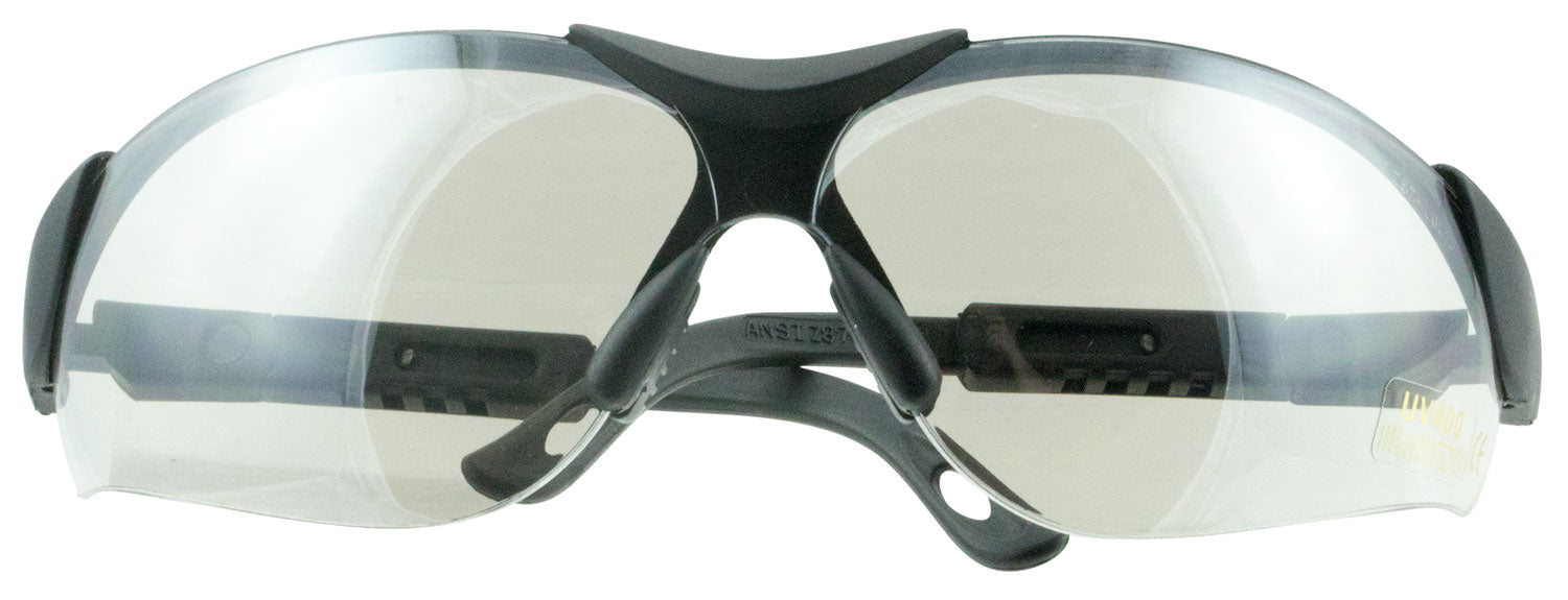 Walker's GWPXSGLICE Sport Glasses Elite Adult Gray Lens Polycarbonate Black Frame