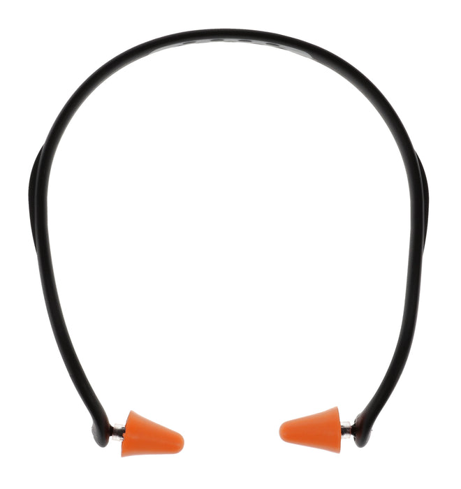 Walker's GWPPLGBND Pro-Tek Ear Plug Band Foam, 25 dB, Behind The Neck Orange/Black Adult