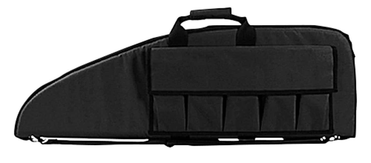 NcStar CV290742 VISM Rifle Case Black PVC Nylon w/ Foam Padding Double Zippers Carry Handle & ID Holder