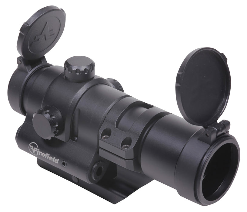 Firefield FF26027 Impulse w/ Red Laser  Matte Black 1x 28mm 2 MOA Red/Green Dot/60 MOA Circle Reticle