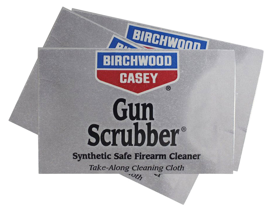 Birchwood Casey 33312 Gun Scrubber Take Alongs 12 Individual Wipes Per Pack