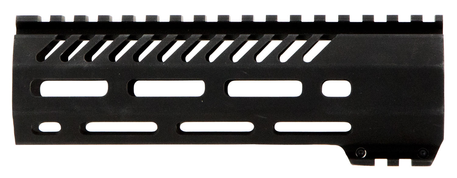 Mission First Tactical TMARFF7MRS Tekko AR Free Float M-Lok Rail System 7" 6061 Aluminum Black Hard Coat Anodized