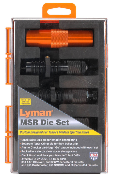 Lyman 7690110 MSR Precision Die System 458 SOCOM Bushmaster