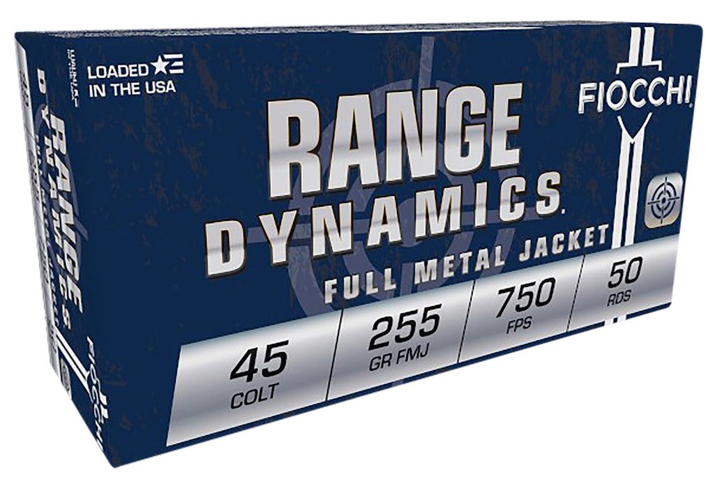 Fiocchi 45LCCMJ Training Dynamics  45 Colt (LC) 225 gr 750 fps Complete Metal Jacket 50 Bx/10 Cs