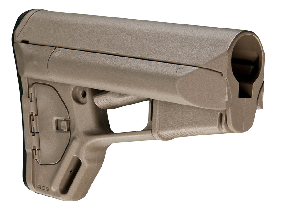 Magpul MAG370-FDE ACS Carbine Stock Flat Dark Earth Synthetic for AR-15, M16, M4 with Mil-Spec Tube (Tube Not Included)