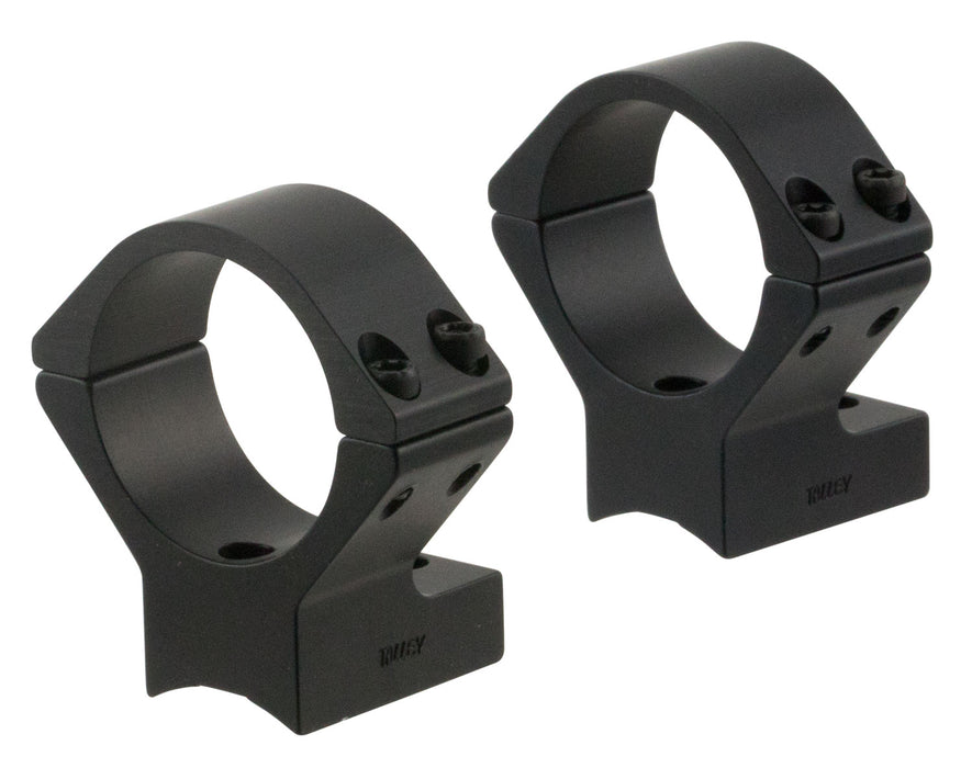 Talley 930735 Browning X-Bolt Scope Mount/Ring Combo Black Anodized 1" Low 0 MOA