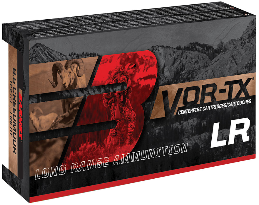 Barnes Bullets 31198 VOR-TX Long Range 270 Win 129 gr 3140 fps LRX Boat-Tail 20 Bx/10 Cs