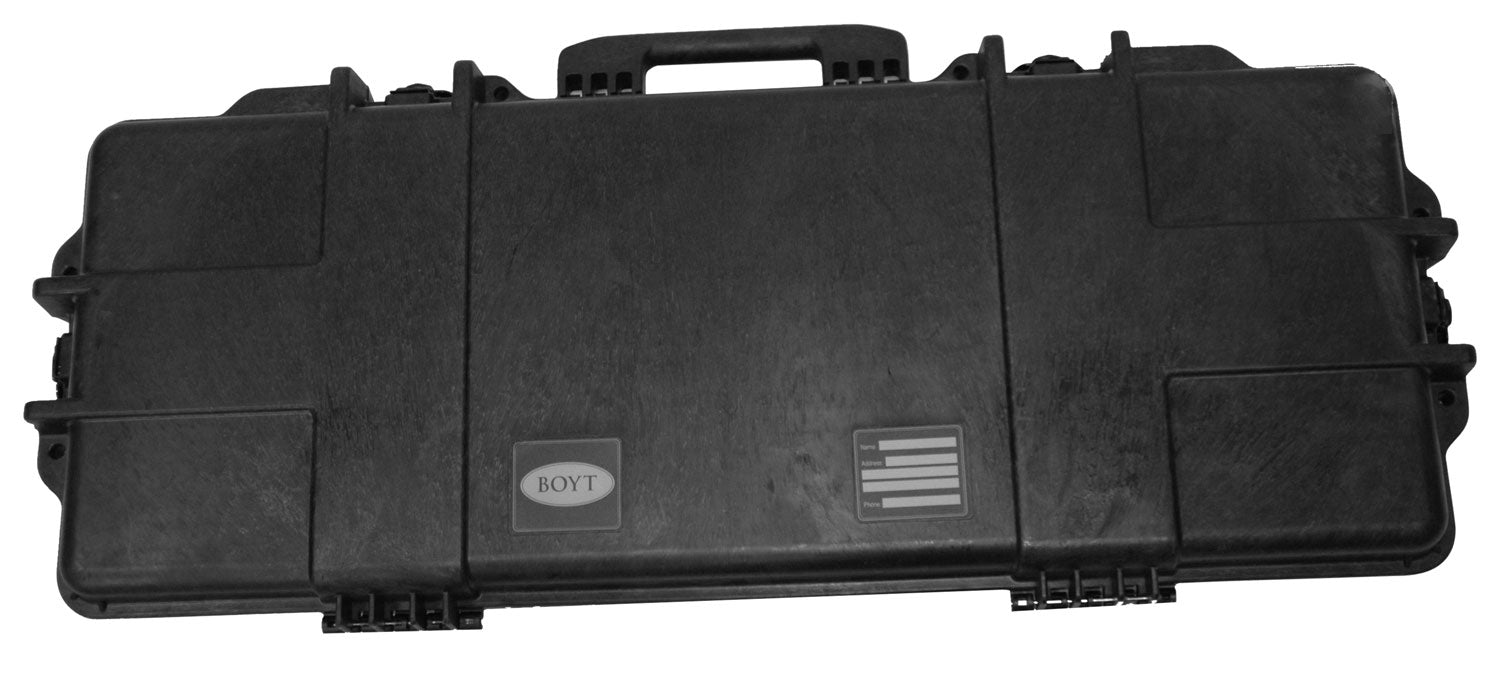 Boyt Harness H36SG H-Series Single Gun Case Black Polypropylene Egg Crate Padding Water Resistant