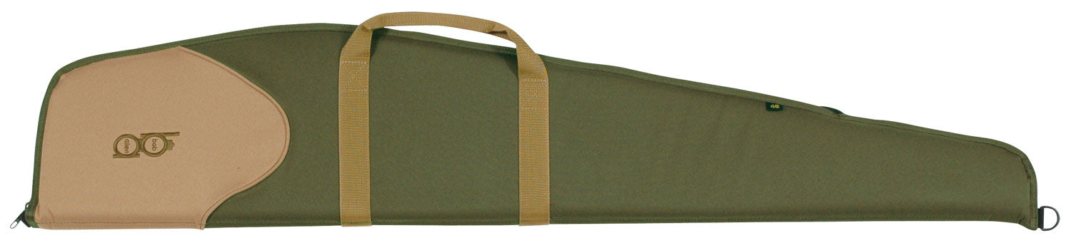 Bob Allen 16510 Classic Rifle Case 44" Olive Green/Khaki 600D Polyester Foam Padding