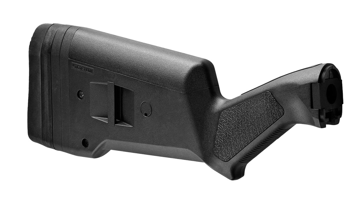 Magpul MAG460-BLK SGA Stock Fixed Black Synthetic for Remington 870 12 GA