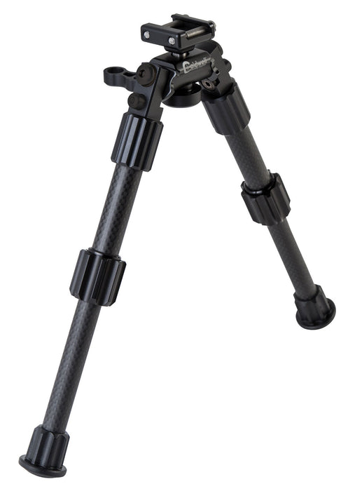 Caldwell 1081952 Accumax Premium Pic Rail Bipod 6-9" Black Carbon Fiber