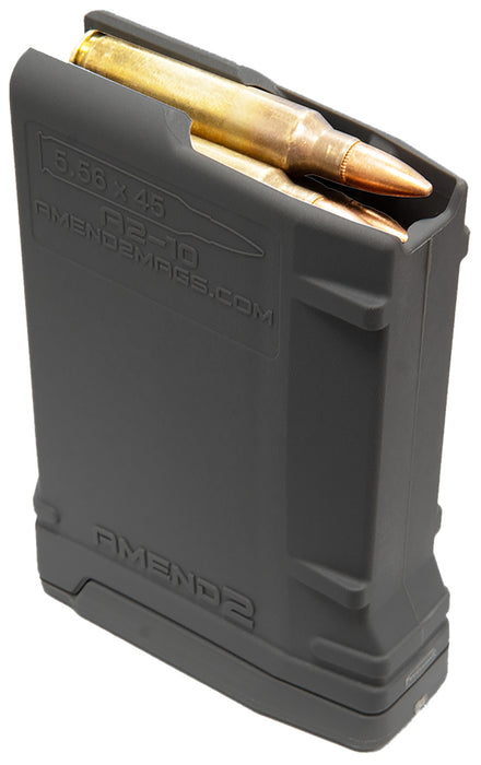 Amend2 556MOD2BLK10 MOD-2  10rd 223 Rem/5.56x45mm NATO Compatible w/ AR-15/M16/M4 Black Polymer