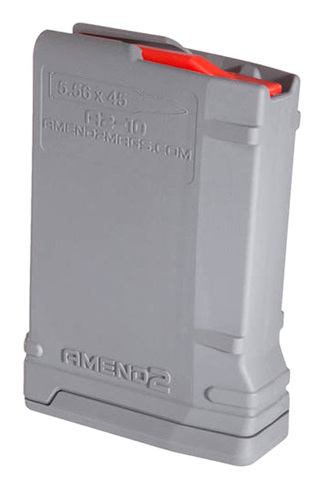 Amend2 556MOD2GRY10 MOD-2  10rd 223 Rem/5.56x45mm NATO Compatible w/ AR-15/M16/M4 Gray Polymer