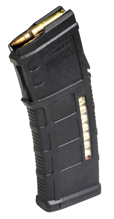 Magpul MAG575-BLK PMAG GEN M3 30rd Detachable w/Capacity Window 5.56x45mm NATO Fits Steyr Arms AUG/F88/F90 Black Polymer