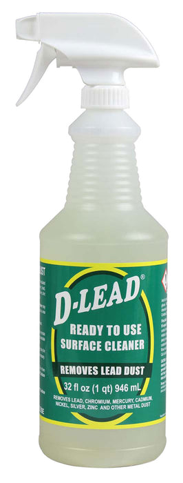 ESCA Tech 331PDRT12 D-Lead Surface Cleaner Removes Metal Dust & Lead 32 oz Trigger Spray 12 Per Case