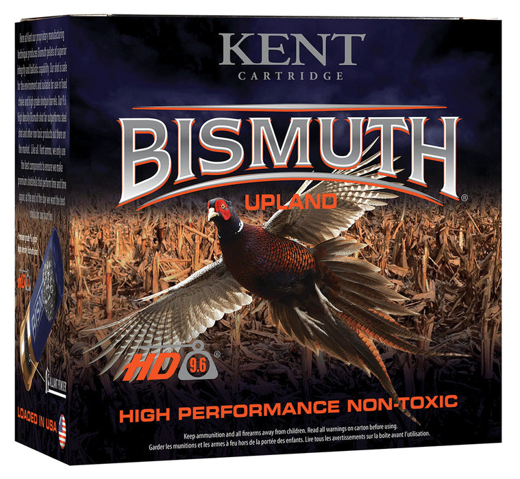 Kent Cartridge B12U365 Bismuth Upland  12 Gauge 2.75" 1 1/4 oz 1350 fps Bismuth 5 Shot 25 Bx/10 Cs