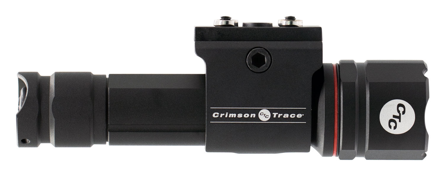 Crimson Trace 0187701 CWL-202 Tactical Light For Rail-Equipped Long Guns  Black Anodized 900 Lumens White CREE XPL LED Light