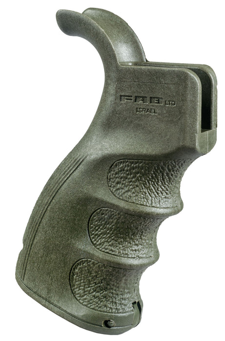 FAB Defense FXAG43G AG-43 Tactical Ergonomic Pistol Grip for AR-15/ M16/ M4 OD Green Polymer