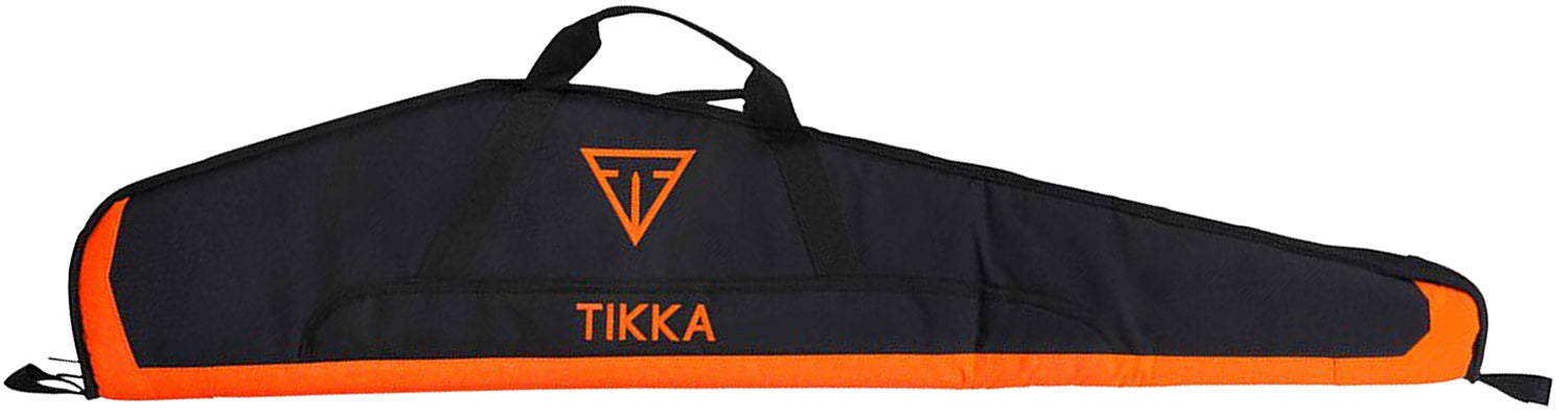 Beretta USA FO3200188099 Tikka X Rifle Case 49" Black/Orange 600D Polyester Padding