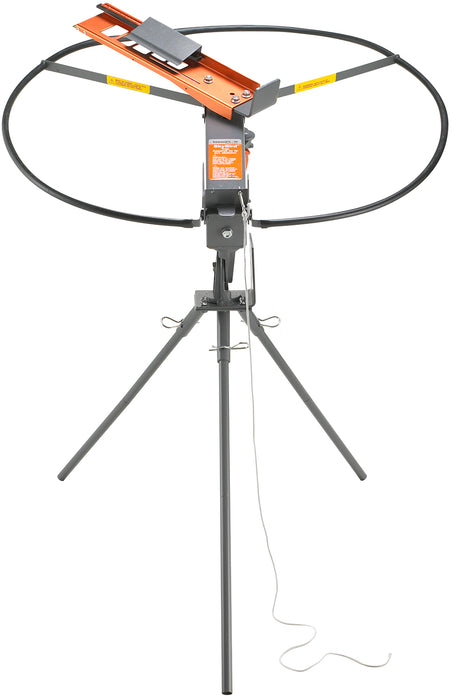 Champion Targets 40906 SKYBird 3/4 Cock Trap w/Tri-Pod Stand Silver Manual Cocking Single