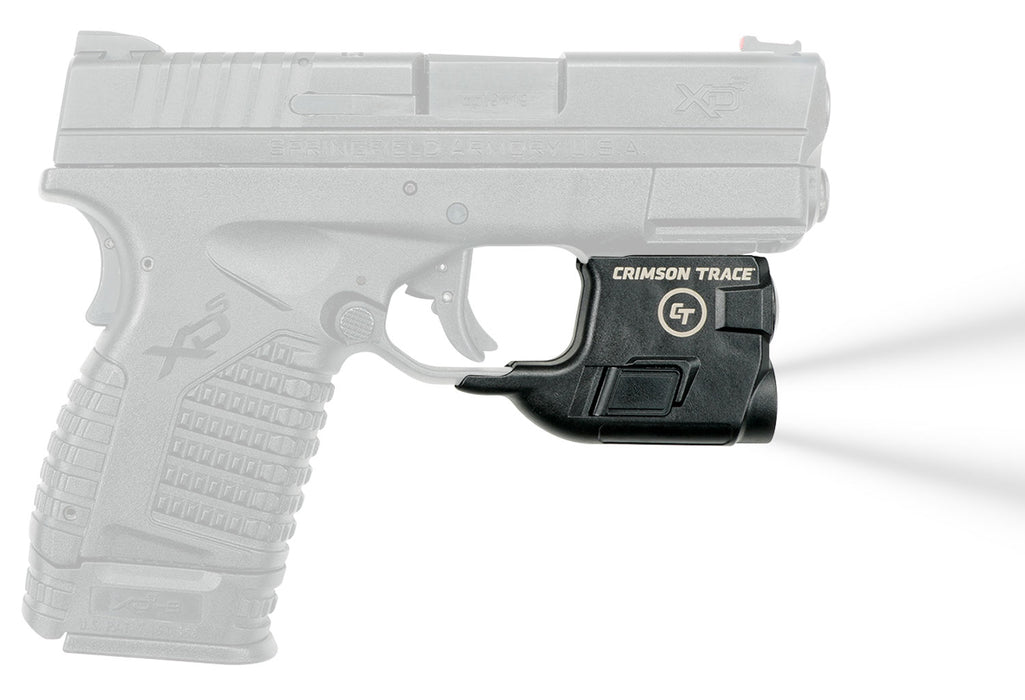 Crimson Trace 0182701 LTG-771 For Springfield Armory XD-S Lightguard Black Anodized 110 Lumens White LED Light