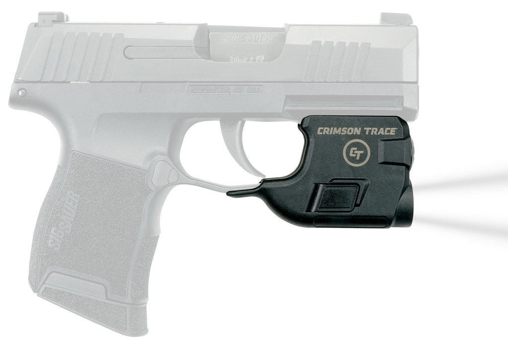 Crimson Trace 0182801 LTG-772 Tactical Light For Sig Sauer P365 Lightguard Black Anodized 110 Lumens White LED Light