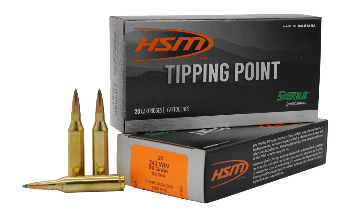 HSM 30849N Tipping Point Super Shock Tip 308 Win 165 gr Hornady SST 20 Per Box/ 25 Case