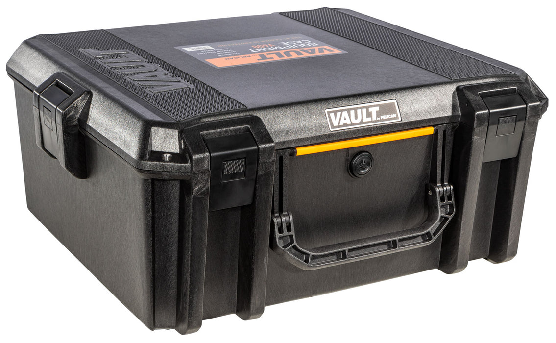 Pelican VCV600 Vault Equipment Case Black 24" Interior 21" x L x 17" W x 9.50" D Polymer