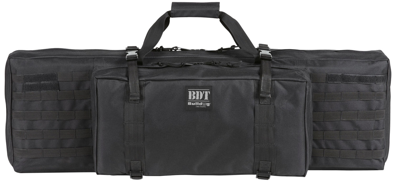 Bulldog BDT3536B BDT Tactical Single 36" Black Nylon, 3 Accessory Pockets, Deluxe Padded Backstraps, Lockable Zippers, Padded Internal Divider