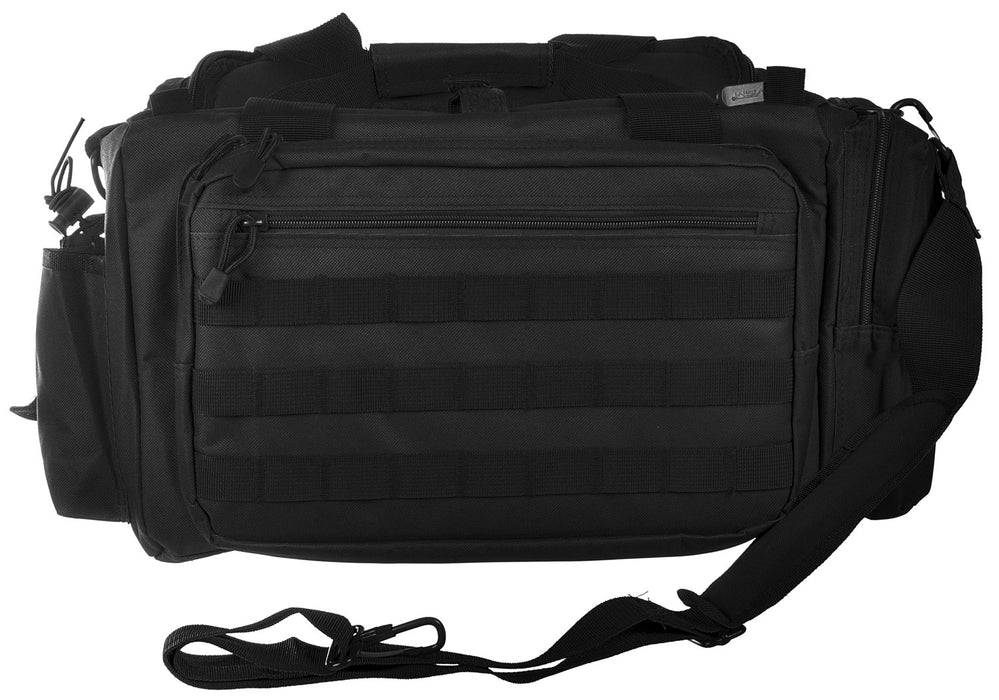 NcStar CVCRB2950B VISM Competition Range Bag with Padded Side Pockets, Lockable Zippers, Mag Pockets, Large D-Rings, Wide Padded Shoulder Strap & Black Finish