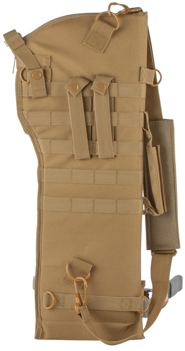 NcStar CVRSCB2919T VISM Scabbard w/ Tan Finish MOLLE Webbing D-Ring & Grommet for Drainage for Rifle/Carbine