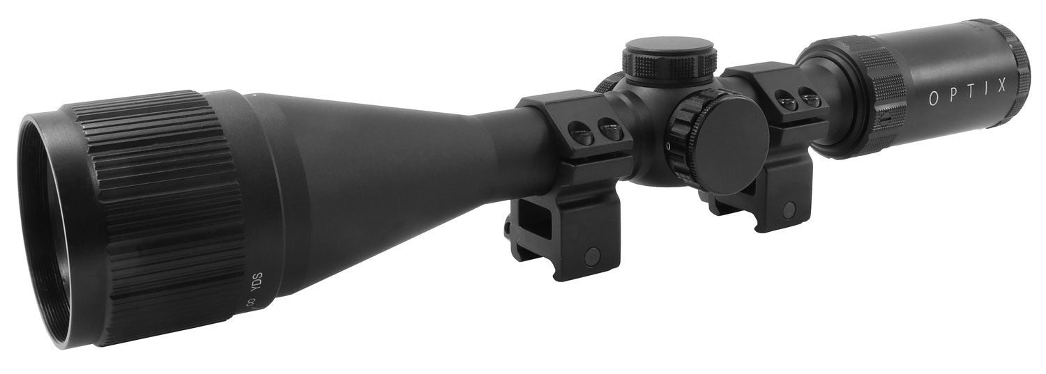 BSA HS4518X44A OPTIX  Black Matte 4.5-18x 44mm AO 1" Tube Dual Illuminated Green/Red BDC-8 Reticle