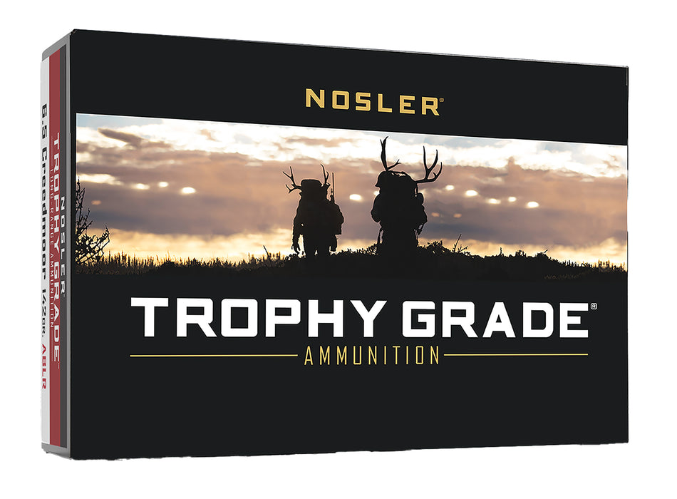 Nosler 60105 Trophy Grade Long-Range  6.5 Creedmoor 142 gr 2600 fps Nosler Spitzer AccuBond-Long Range (SABLR) 20 Bx/10 Cs