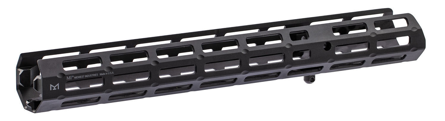 Midwest Industries MIMARMR Handguard  made of Aluminum with Black Anodized Finish & 13.63" OAL for Marlin