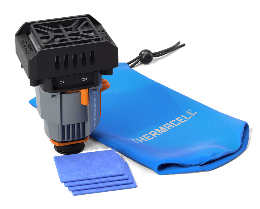 Thermacell MRBPR Backpacker  Gray Effective 15 ft Odorless Scent Repels Mosquito 4 oz Effective Up to 90 Hours