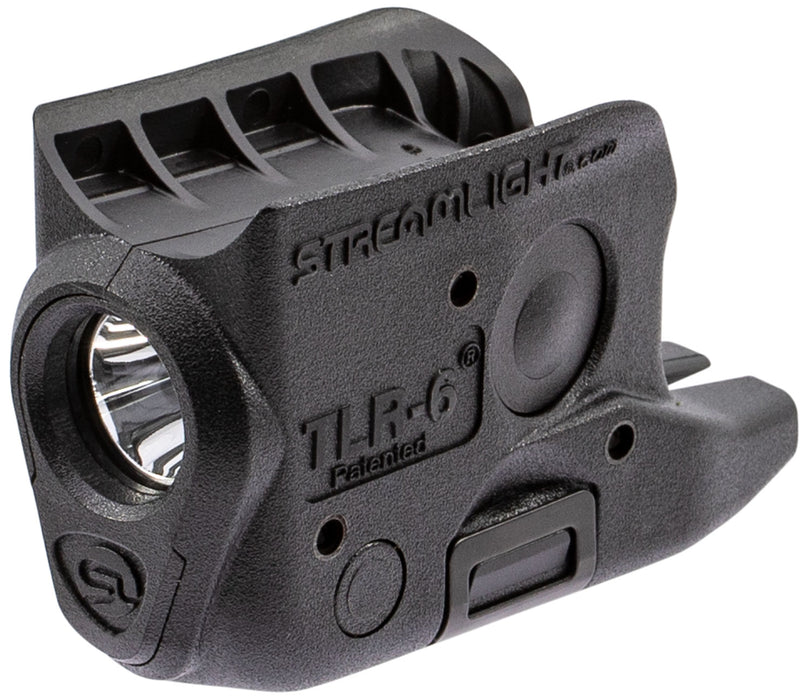 Streamlight 69280 TLR-6 Gun Light  Black 100 Lumens White LED Glock 42/43 (Light Only)