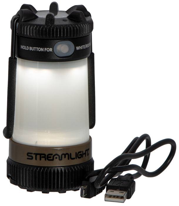 Streamlight 44956 Siege X Multi-Function Lantern 30/325, Flashlight 40/300, NV Red 1.6 Lumens Red/White LED Bulb Coyote 155 Meters Beam