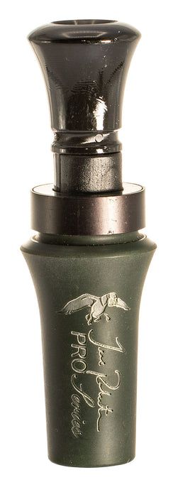 Duck Commander DCPROAOD Jase Pro Series  Open Call Double Reed Mallard Hen Sounds Attracts Ducks OD Green Acrylic