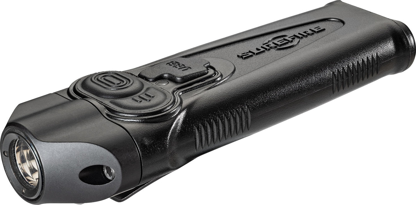 SureFire PLRA Stiletto  Black Aluminum Body w/Lithium Polymer Battery White LED 5-650 Lumens 78 Meters Range