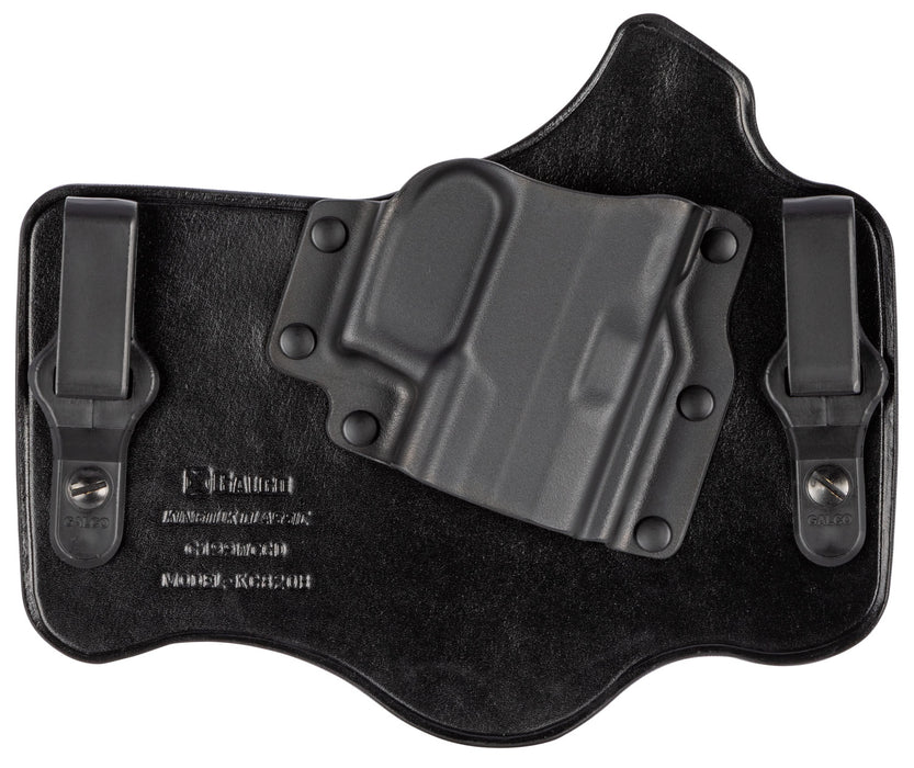 Galco KC820B KingTuk Classic IWB Black Kydex/Leather UniClip Fits Sig P320 Fits Sig P320 Compact Fits Beretta APX Right Hand