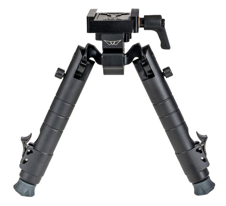 Warne 7902M Skyline Bipod  Black 6.9"-9.1" Aluminum