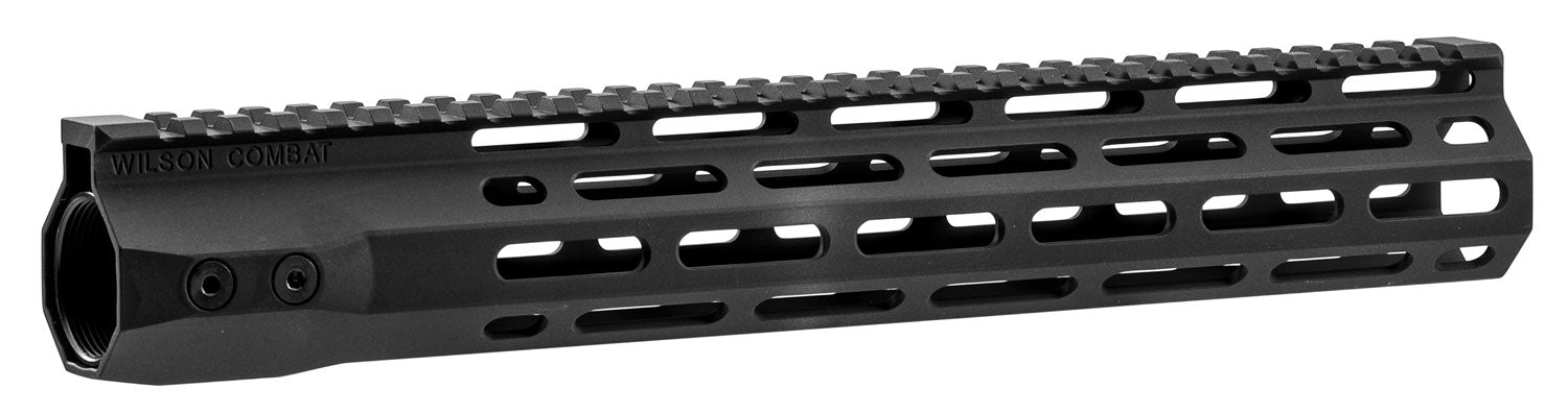 Wilson Combat TRMLOK12 M-LOK Rail  AR-15 Black Hardcoat Anodized 6005A-T5 Aluminum 12.60" M-LOK