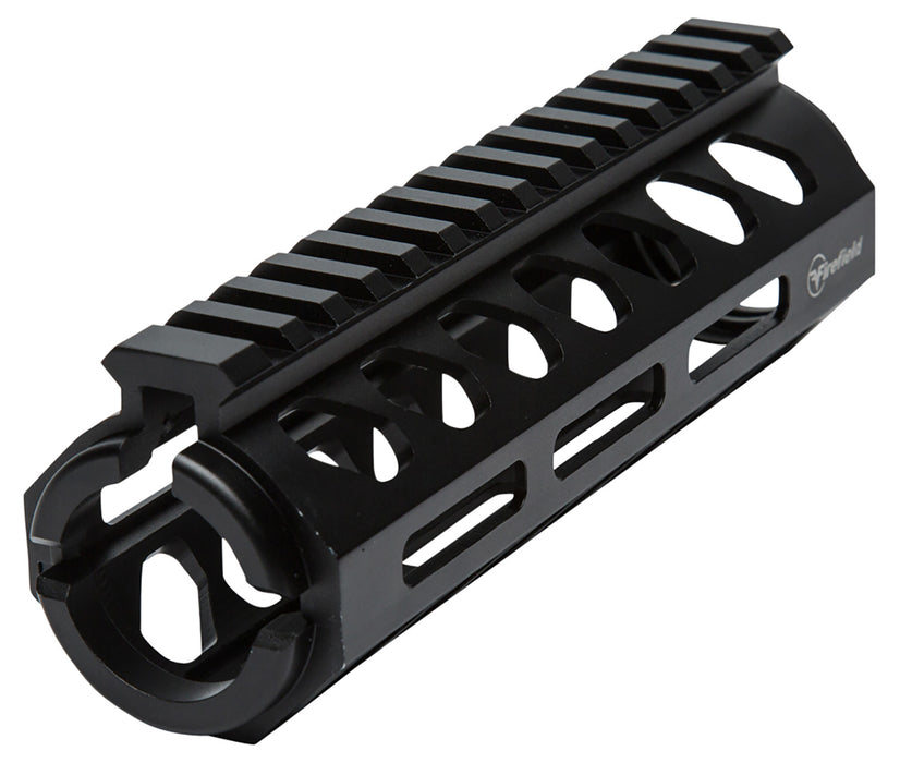 Firefield FF34057 Edge Handguard 6.62" 2-Piece M-LOK, Carbine Style Made of 6061-T6 Aluminum with Black Matte Finish for AR-15