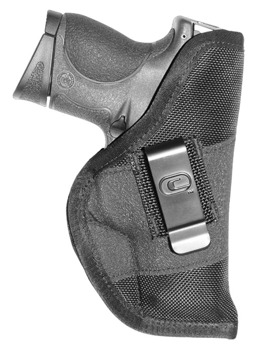 Crossfire Shooting Gear CRFGRPCLPSA1S2 The Grip  IWB Black Ballistic Nylon Belt Clip Fits Subcompact 2-2.50" Barrel Ambidextrous