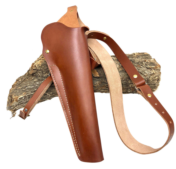 Hunter Company 1160 Hunter  OWB Chestnut Tan Leather Shoulder Fits S&W 500 8.37" Barrel