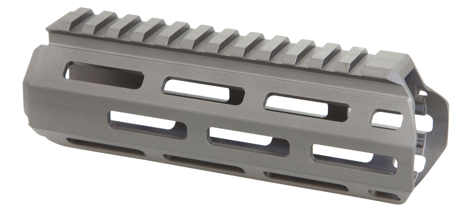 Q LLC 6HBMLOKHG Handguard  M-LOK Aluminum Gray Q LLC Honey Badger 6"