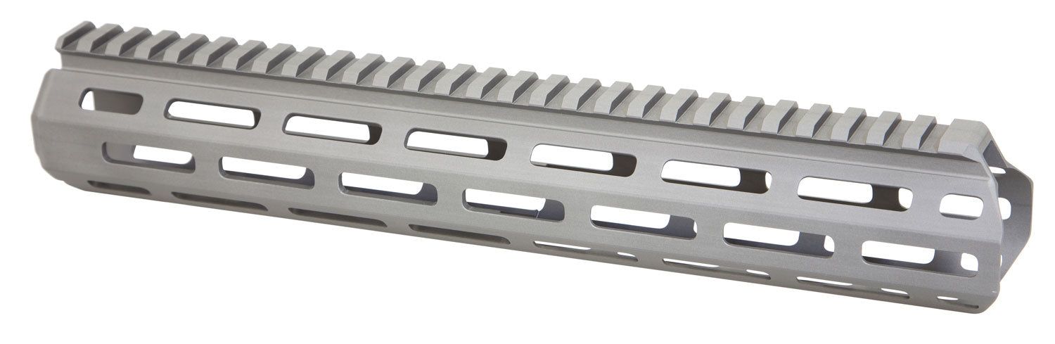 Q LLC 12HBMLOKHG Handguard  M-LOK Aluminum Gray Q LLC Honey Badger 12"