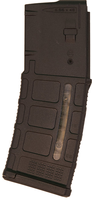 Magpul MAG556-BLK PMAG GEN M3 30rd Detachable w/Capacity Window 223 Rem/5.56x45mm NATO Fits AR-15/M16/M4 Black Polymer